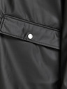Jack & Jones Čierna ľahká bunda s kapucňou s povrchovou úpravou Jack & Jones Winston