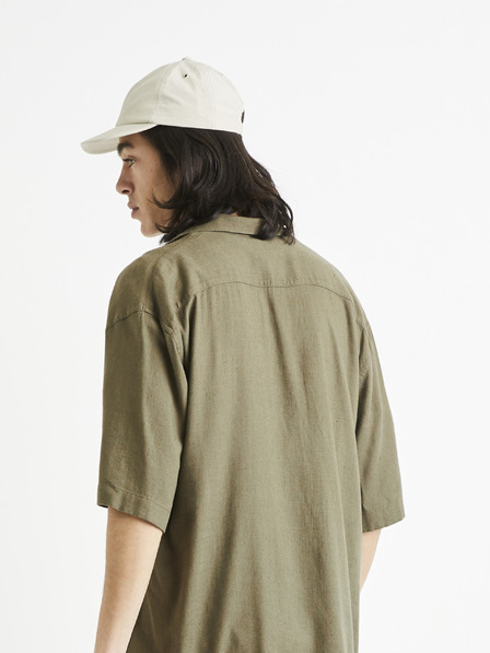 Celio Khaki pánska košeľa Celio Tallinn