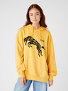 Wrangler Žltá unisex vzorovaná mikina Wrangler