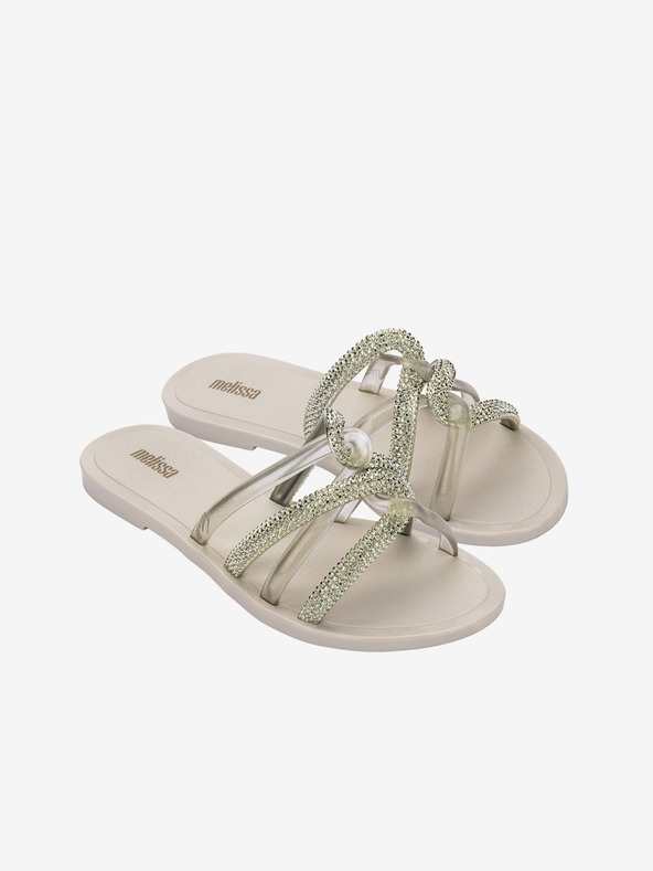 Melissa Krémové dámske papuče Melissa
