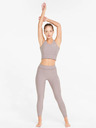 Puma Svetlofialové dámske športové tielko Puma Studio Yogini so strihom