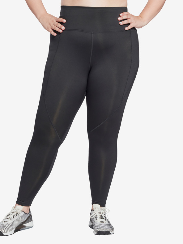 Reebok Tmavosivé dámske športové legíny Reebok