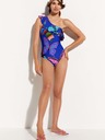 Desigual Desigual Modré dámske vzorované jednodielne plavky Ariel