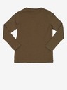 name it Khaki dievčenské tričko s potlačou name it Ozem