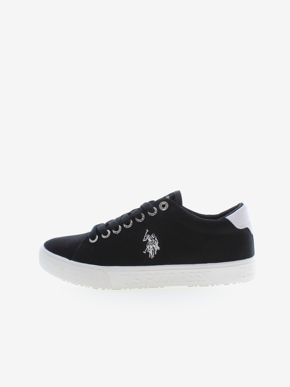 U.S. Polo Assn Čierne pánske tenisky U.S. Polo Assn. Marc