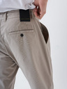 Salsa Jeans Béžové pánske chino nohavice Salsa Jeans Tapered