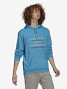 adidas Originals Modrá pánska mikina s kapucňou adidas Originals