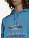 adidas Originals Modrá pánska mikina s kapucňou adidas Originals