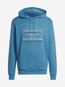adidas Originals Modrá pánska mikina s kapucňou adidas Originals