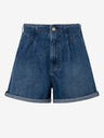 Pepe Jeans Modré dámske džínsové šortky Pepe Jeans Stella
