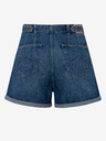 Pepe Jeans Modré dámske džínsové šortky Pepe Jeans Stella