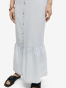 Scotch & Soda Svetlomodré dámske maxi šaty Scotch & Soda