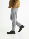 Celio Šedé pánske nohavice Celio 24H Bocal