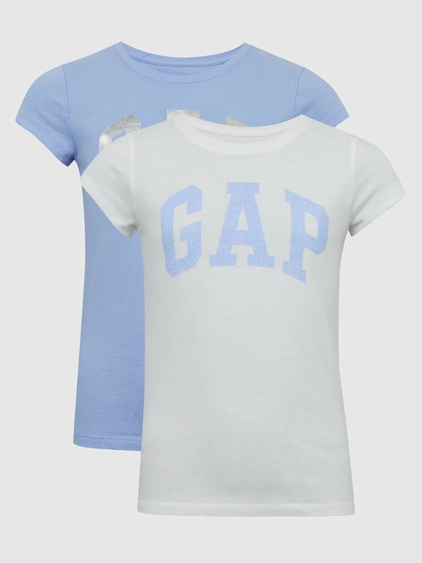 GAP Detské tričká logo GAP, 2 ks