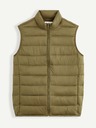 Celio Khaki pánska prešívaná vesta Celio