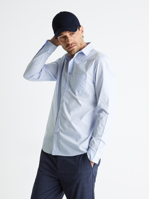 Celio Bapeachy2 regular košeľa Celio