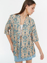Trendyol Modro-béžové vzorované kimono Trendyol
