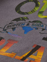 Scotch & Soda Šedá pánska mikina Scotch & Soda