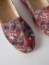 SKFK Modré a červené vzorované espadrilky SKFK Udan