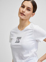 Tommy Jeans Biele dámske tričko Tommy Jeans