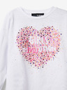 Desigual Biele dievčenské tričko Desigual Alba