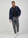 Ragwear Tmavomodrá pánska ľahká bunda Ragwear Kanzy