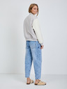 Tom Tailor Denim Svetlošedá dámska džínsová bunda Tom Tailor
