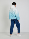 Tom Tailor Denim Bielo-modrá dámska zimná prešívaná bunda Tom Tailor Denim