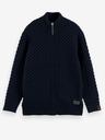 Scotch & Soda Tmavomodrý pánsky sveter Scotch & Soda