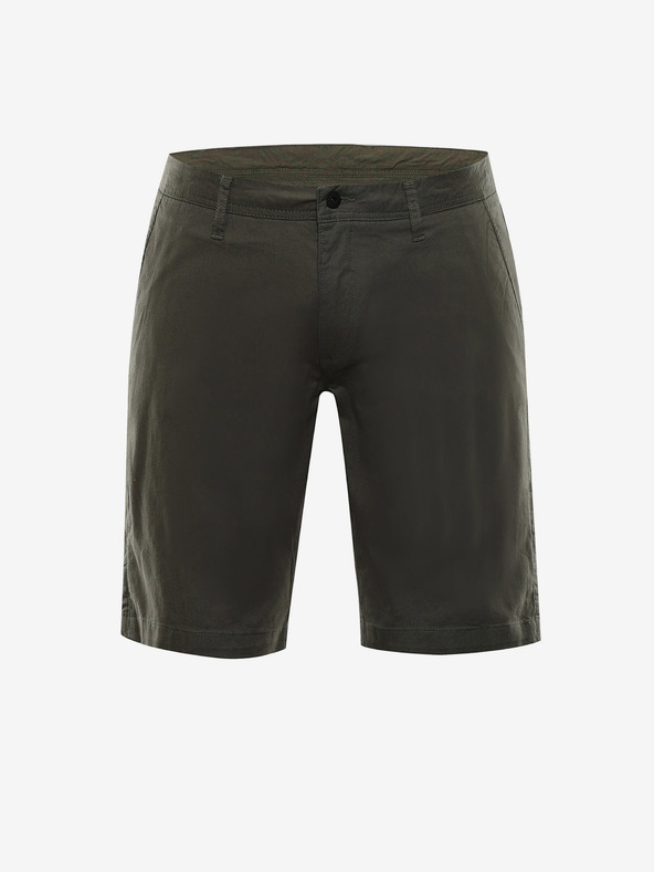 ALPINE PRO Khaki dámske šortky Alpine Pro MACRA