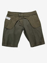 ALPINE PRO Khaki dámske šortky Alpine Pro MACRA