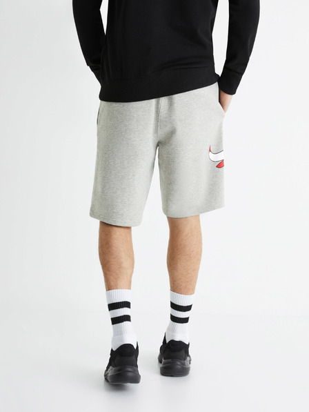Celio Šedé pánske tepláky Celio NBA Chicago Bulls