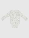 GAP Baby body s dlhým rukávom, 3 ks GAP
