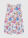 GAP Baby bavlnený overal floral GAP
