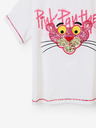 Desigual Biele dievčenské tričko Desigual Pink Panther