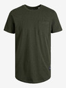 Jack & Jones Tmavozelená pánska košeľa Jack & Jones Noa