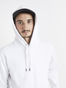 Celio Biela pánska mikina Celio Vesix