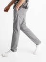 Celio Šedé pánske chino nohavice Celio Bosi