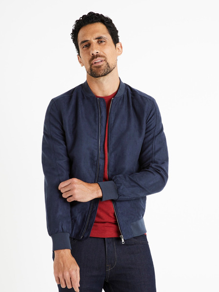 Celio Tmavomodrý pánsky bomber Celio Cutuk