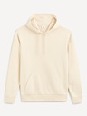 Celio Béžová pánska mikina Celio Tehoodie