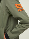 Jack & Jones Khaki Jack & Jones Classic Waffle Ľahká chlapčenská bunda s kapucňou Jack & Jones