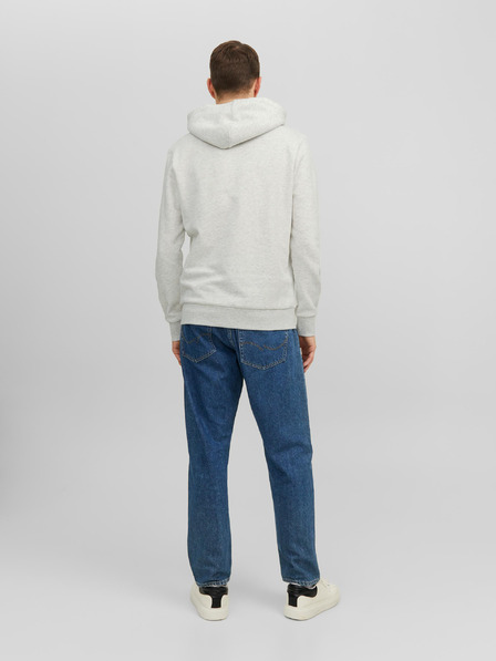 Jack & Jones Svetlošedá pánska opálená mikina Jack & Jones Josh