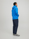 Jack & Jones Modrá pánska základná mikina Jack & Jones Star