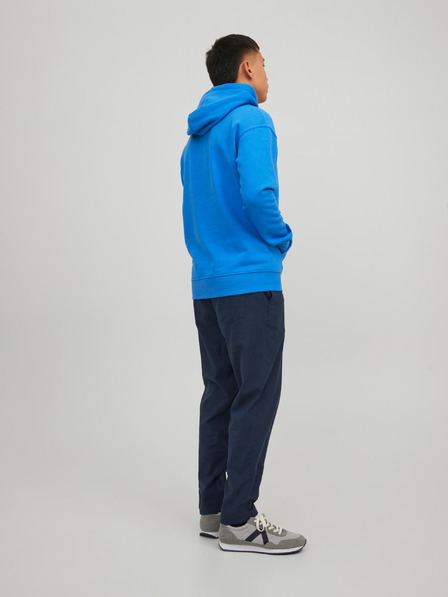 Jack & Jones Modrá pánska základná mikina Jack & Jones Star