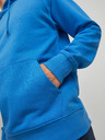 Jack & Jones Modrá pánska základná mikina Jack & Jones Star