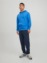 Jack & Jones Modrá pánska základná mikina Jack & Jones Star