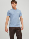 Jack & Jones Svetlomodrá pánska polokošeľa Jack & Jones Archie