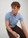 Jack & Jones Svetlomodrá pánska polokošeľa Jack & Jones Archie