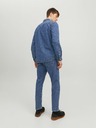 Jack & Jones Modrá pánska džínsová košeľa Jack & Jones Felix
