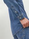 Jack & Jones Modrá pánska džínsová košeľa Jack & Jones Felix